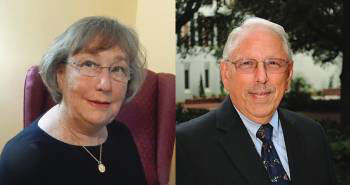 Julia Pallentino (B.S. ’80, J.D. ’83, MSN ’01) and her late husband, Patrick “Pat” Pallentino