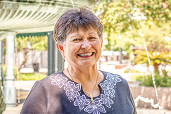 Dona Cormier, B.S. '85. Link to her story